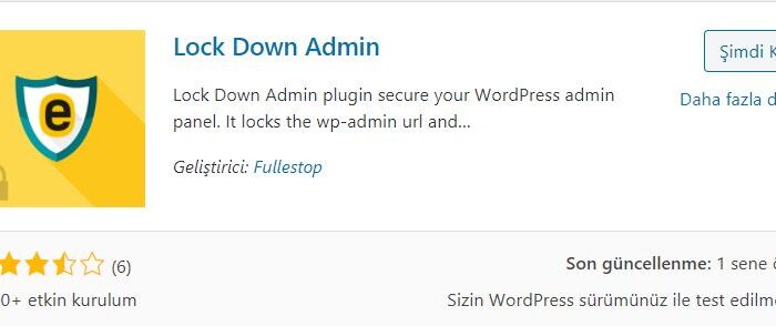 WordPress Girişte wp-admin ve wp-login Yolu Değiştirme