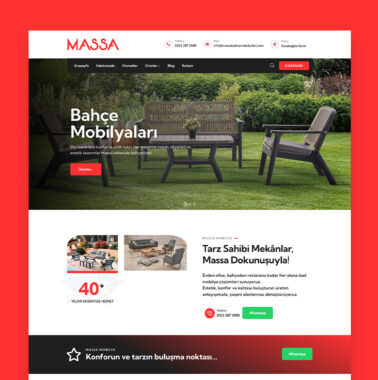 MASSA BAHÇE MOBİLYALARI